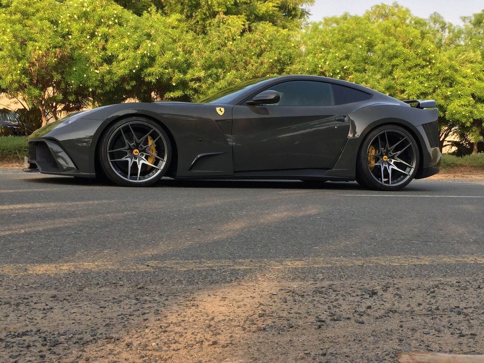 Grey Novitec N Largo S Ferrari F12 Isn T For The Faint Hearted Carscoops