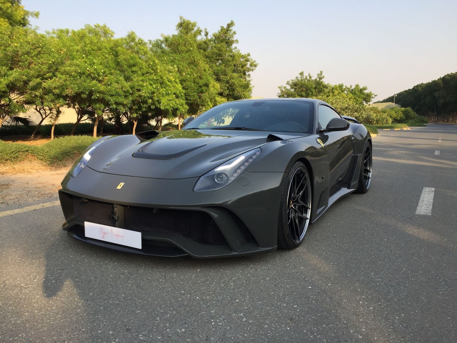 Grey Novitec N Largo S Ferrari F12 Isn T For The Faint Hearted Carscoops