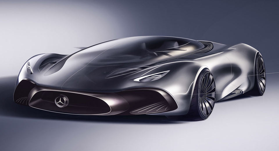  Designer’s Take On A Mercedes Hybrid Supercar Looks Fittingly Outlandish