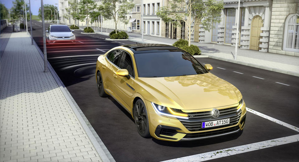  VW Arteon Can Prepare You For An Impending Rear-End Collision