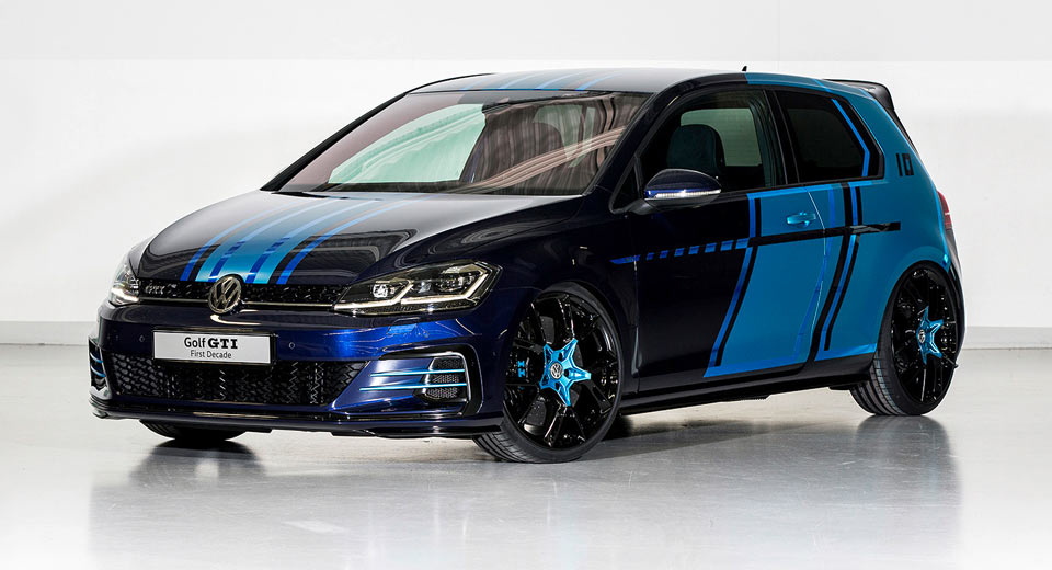  VW’s Golf GTI First Decade Concept Is A 404 HP Hybrid