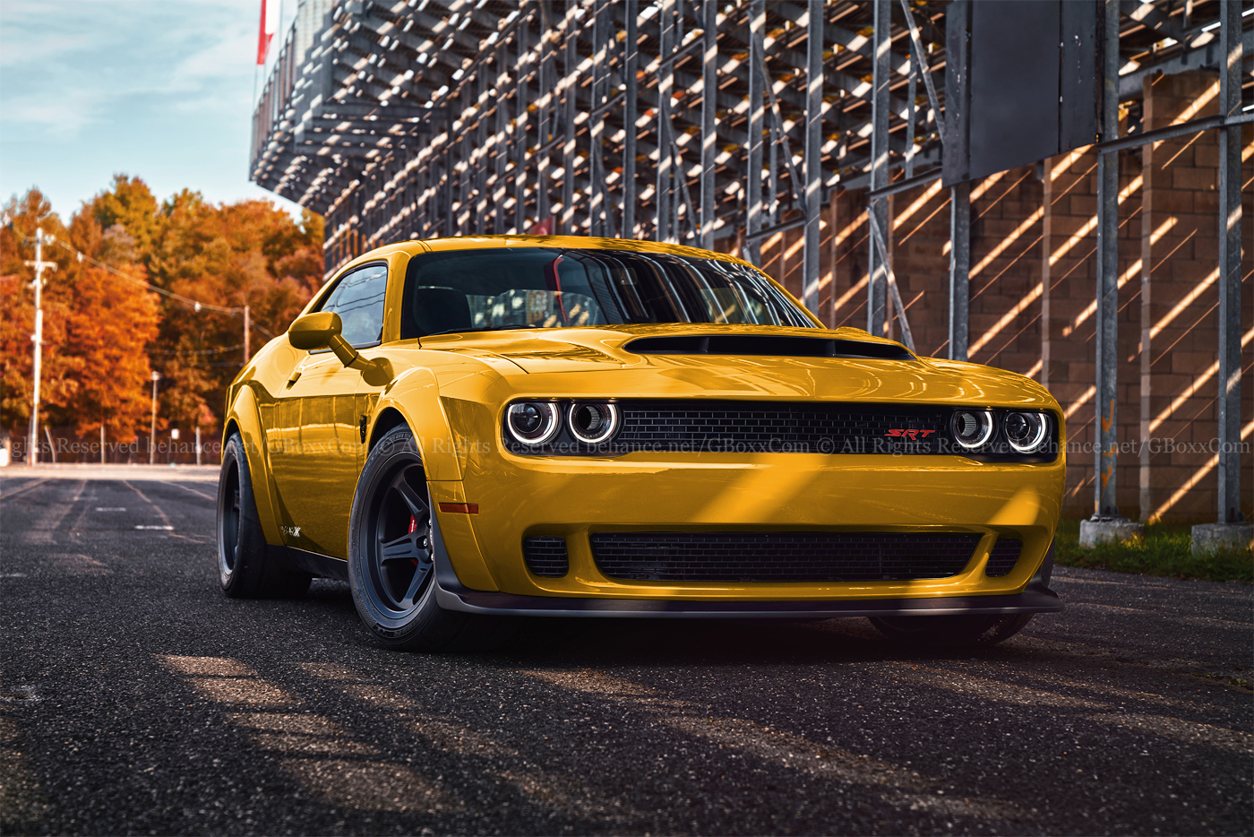 Dodge Challenger Srt Demon Tries On Topless Look Carscoops