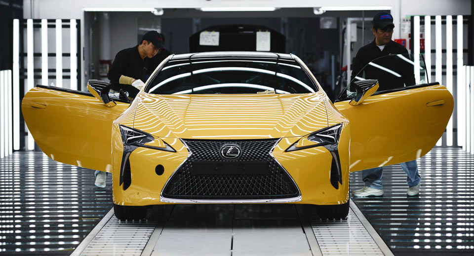  Lexus LC Production For Europe Kicks Off At Motomachi, Formerly Home To The LFA