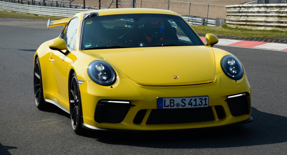  2018 Porsche 911 GT3 Sets Personal Best Of 7:12.7 On The Nurburgring [w/Video]