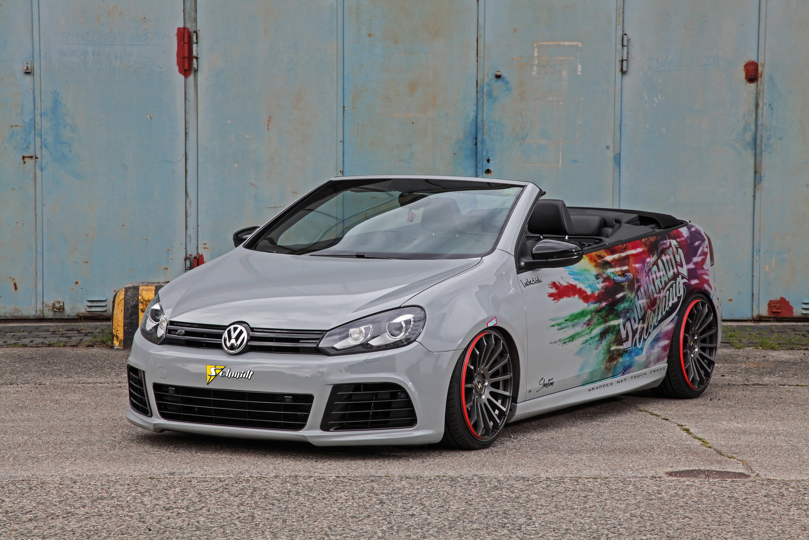 Schmidt Picks Tuned VW Golf VI Convertible To Show Off New Rims