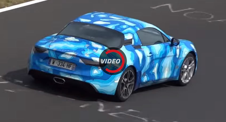  Alpine A110 Tackles The Nurburgring In Latest Tests