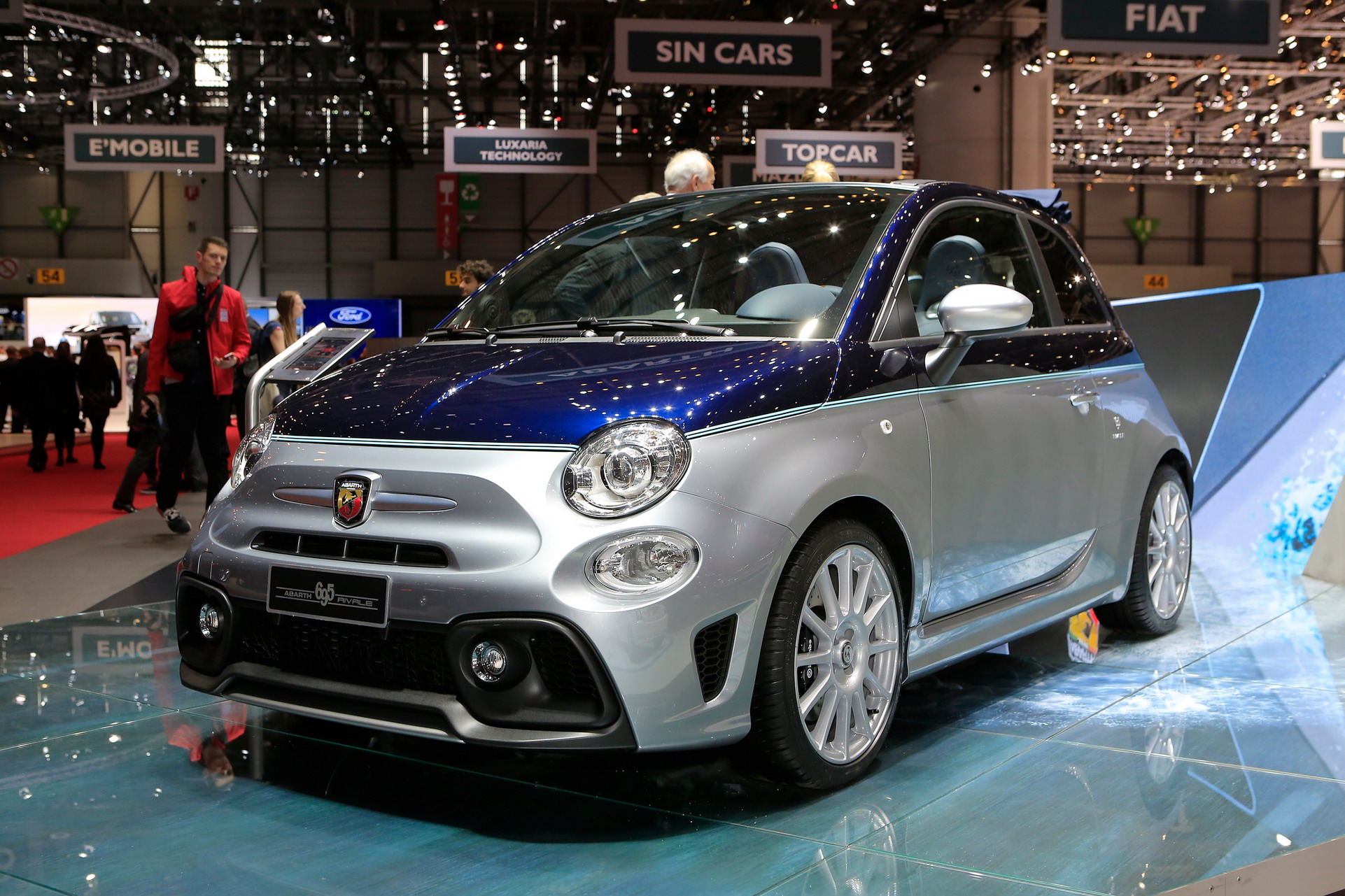 Abarth 695 Rivale Live From The Geneva Motor Show Carscoops