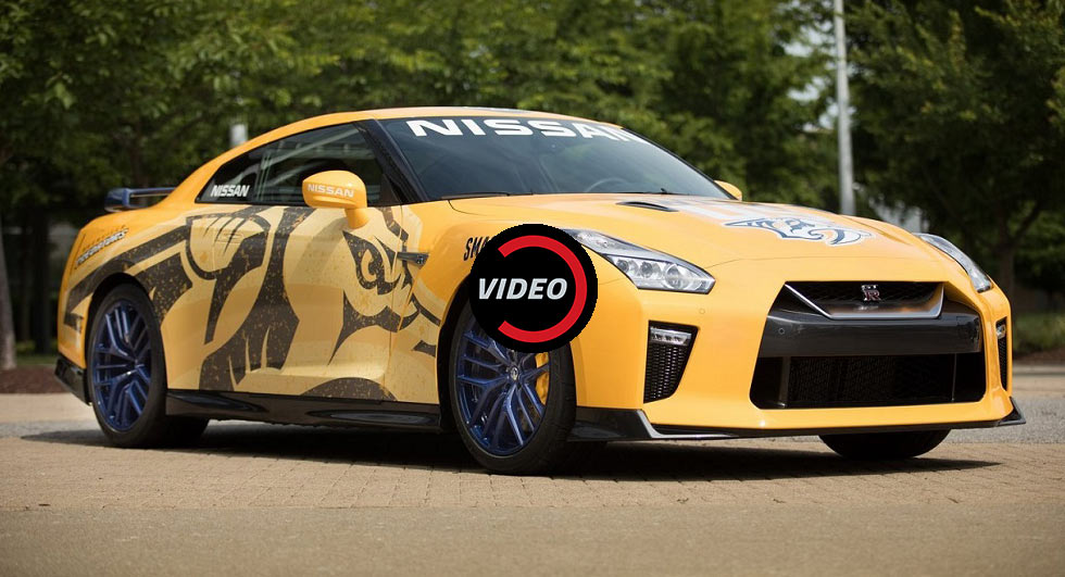  Nissan Built A One-Off GT-R “Predzilla” For The Nashville Predators