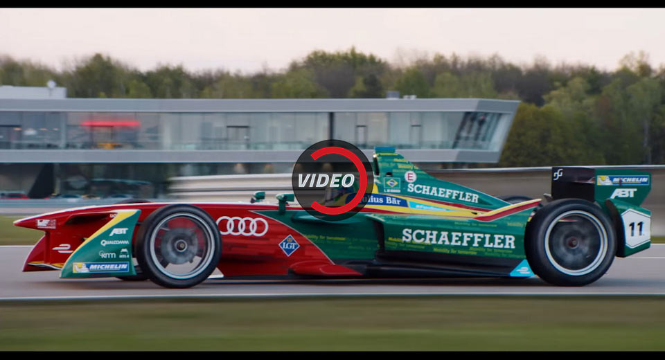  Audi Transforms Its Le Mans Racer To A Formula E In Latest Spot