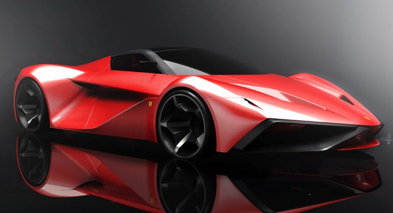 Ferrari LaFerrari Replacement Imagined In New Design Study | Carscoops