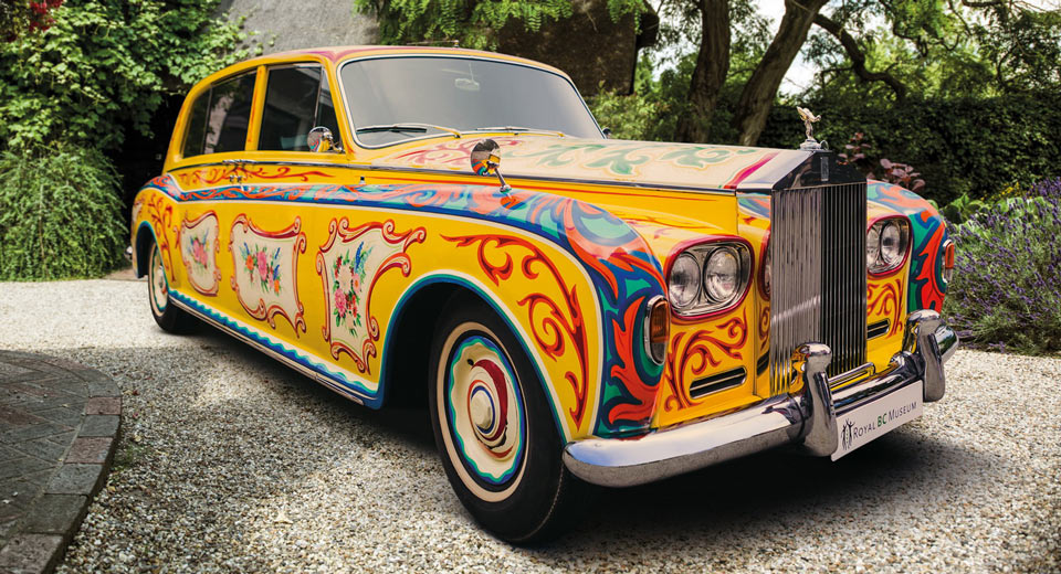  John Lennon’s Psychedelic Rolls-Royce Phantom V Returns To London [w/Video]