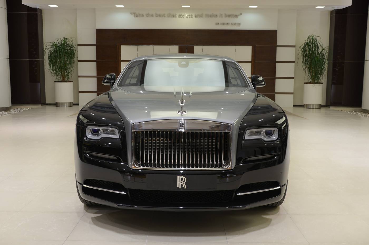 A Diamond Black And Jubilee Silver Wraith Is Not Something You Can ...