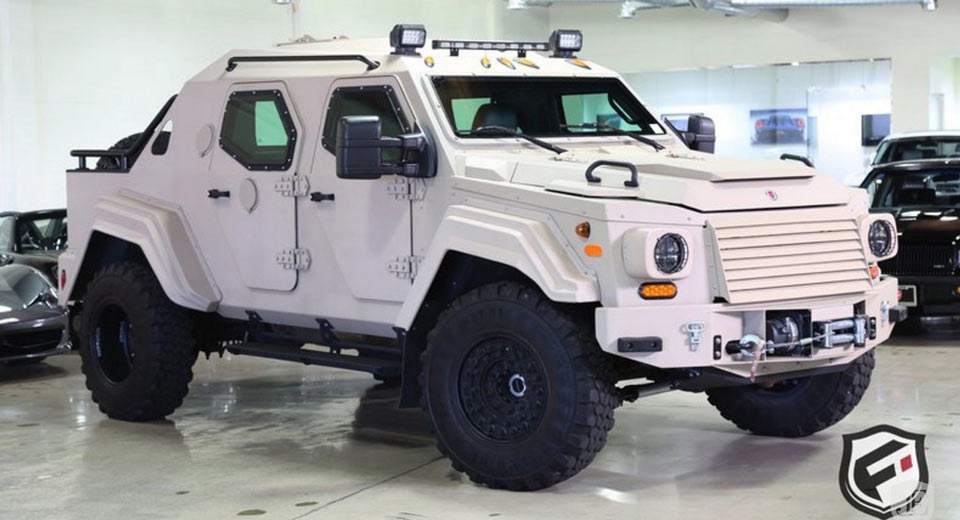  2012 Terradyne Gurkha Is An Armoured Ford F-550XL That’ll Cost You $699,900