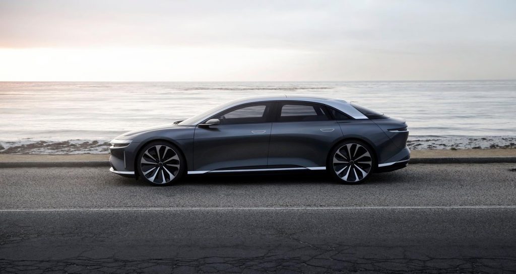 Two-Tone Lucid Air Takes A Bow In Monterey | Carscoops