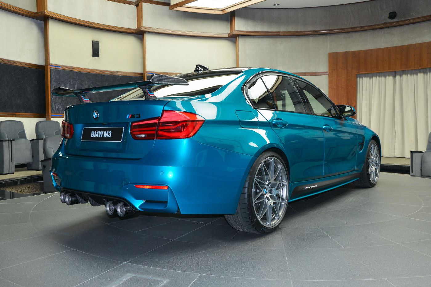 BMW m3 f80 Atlantis Blue