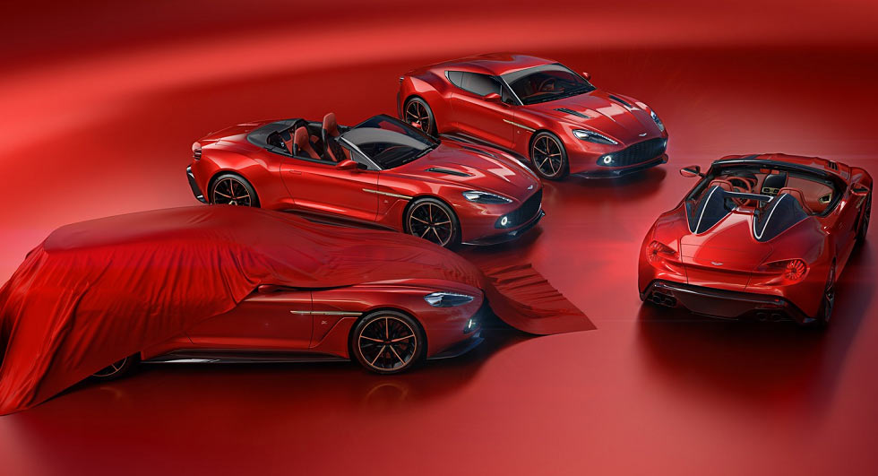  Aston Martin Unveils The Vanquish Zagato Speedster And Shooting Brake