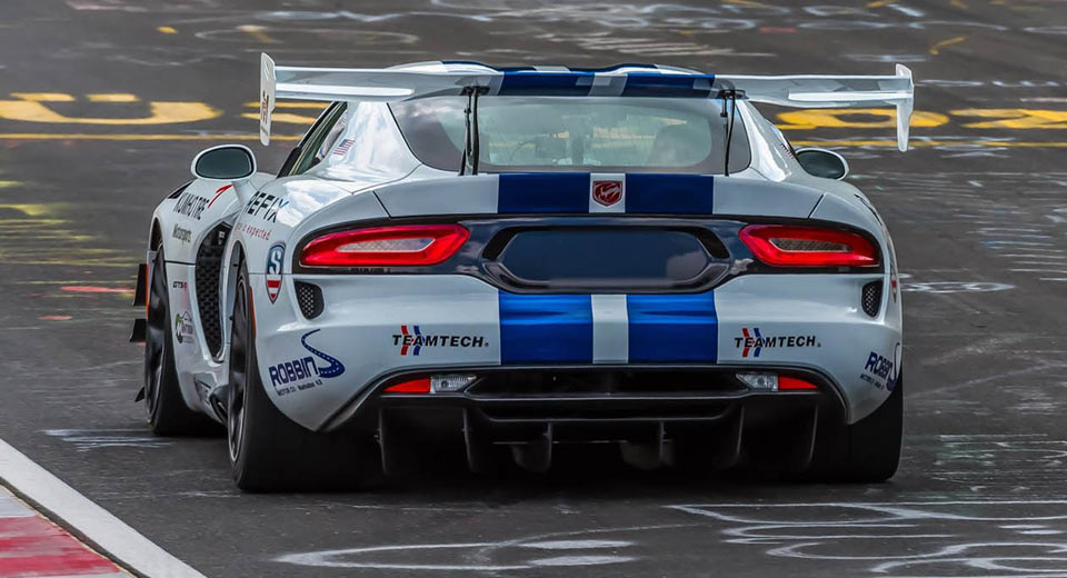  Dodge Viper ACR Records Faster Lap But Fails To Crack 7-Minute ‘Ring Time