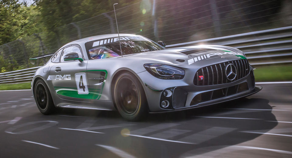  Mercedes-AMG GT4 Hits The ‘Ring Before Racing Debut