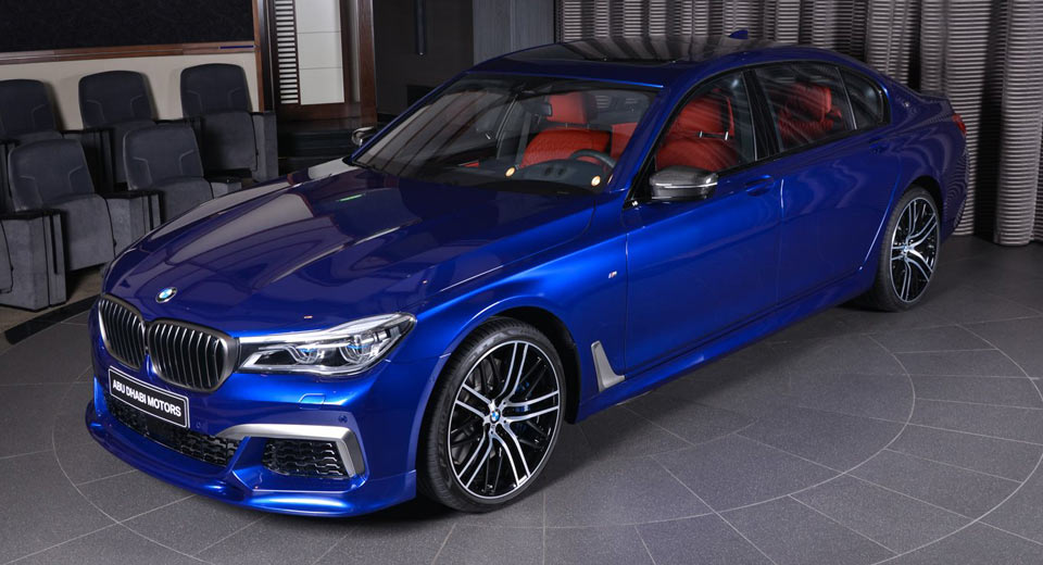  San Marino Blue BMW M760Li Looks Almost Perfect