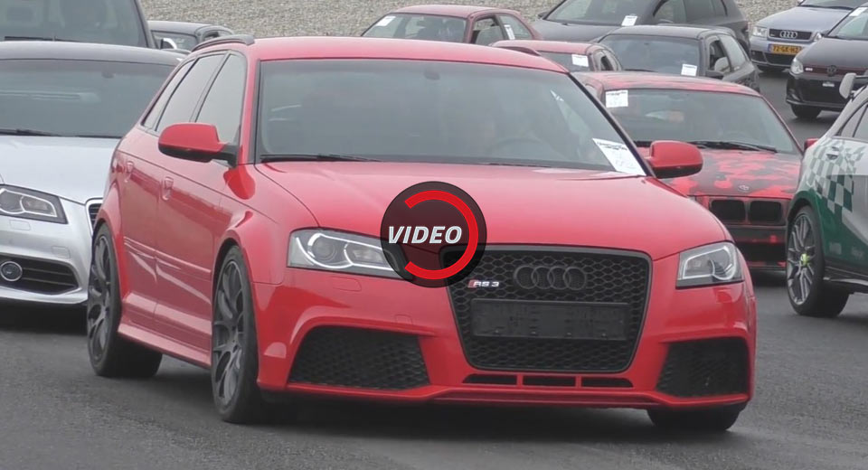  Tuned Audi RS3 Sportback Turns The Drag Strip Into Its Own Playground