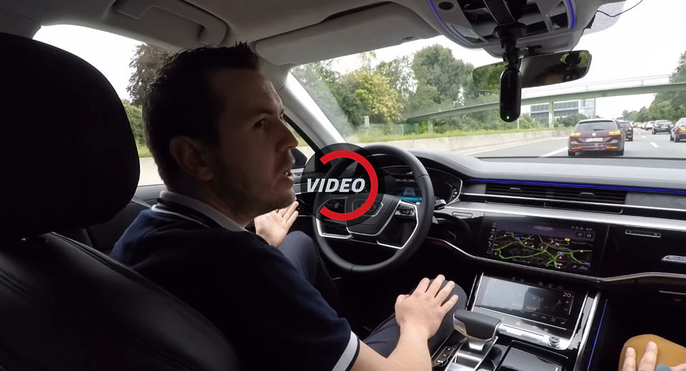  New Audi A8’s Self-Driving System Demonstrated In The Real World