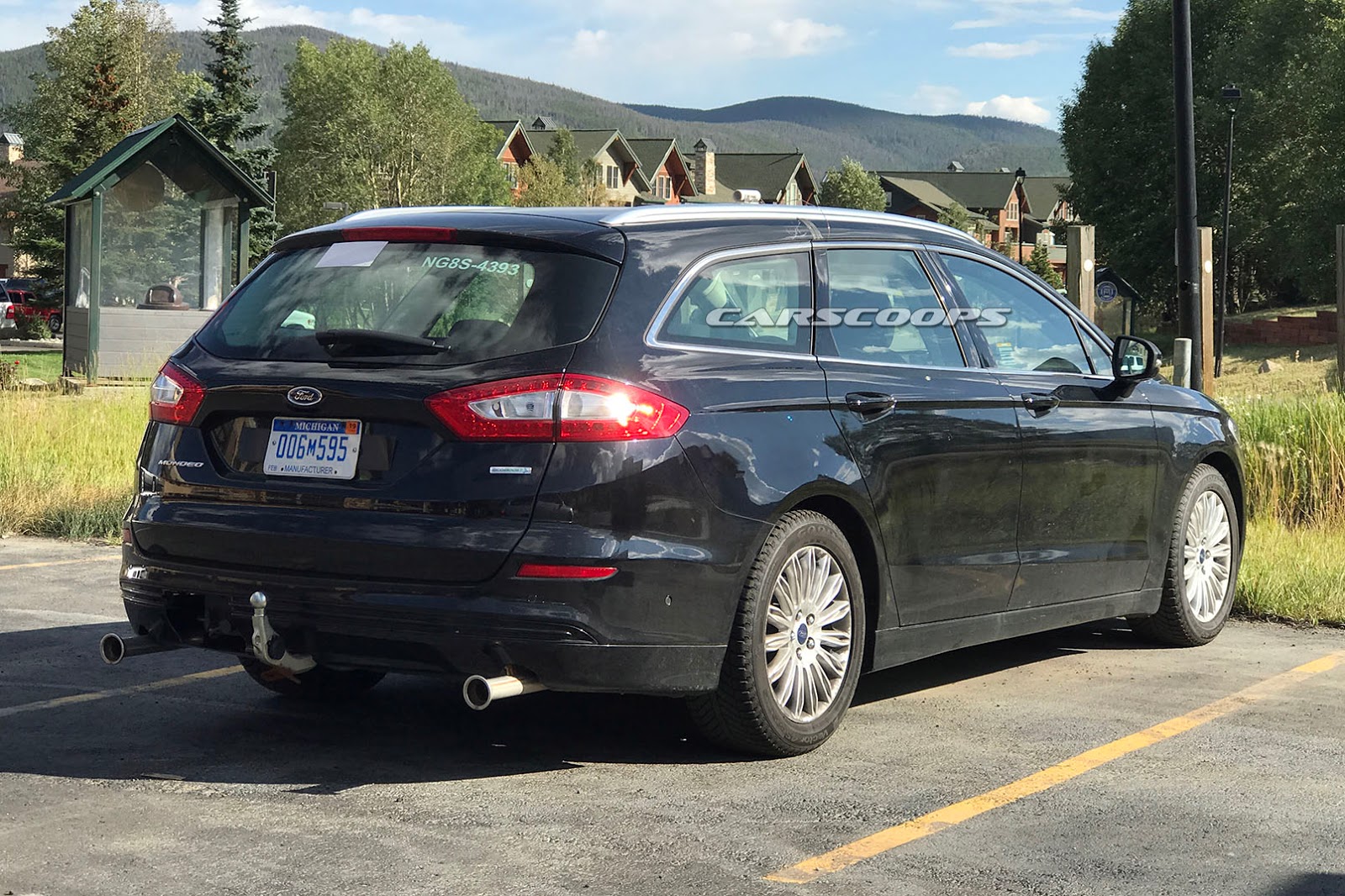 What's Doing Testing A (Mondeo) Station Wagon On Soil? | Carscoops