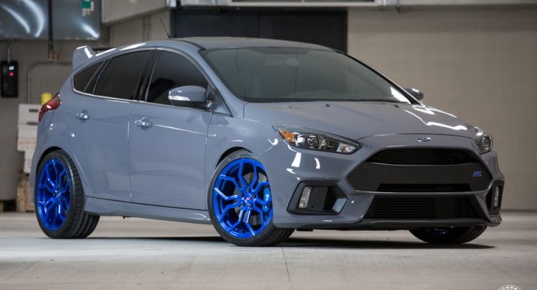 Ford Focus RS Tries To Look Special On $7,000 Worth Of Wheels | Carscoops