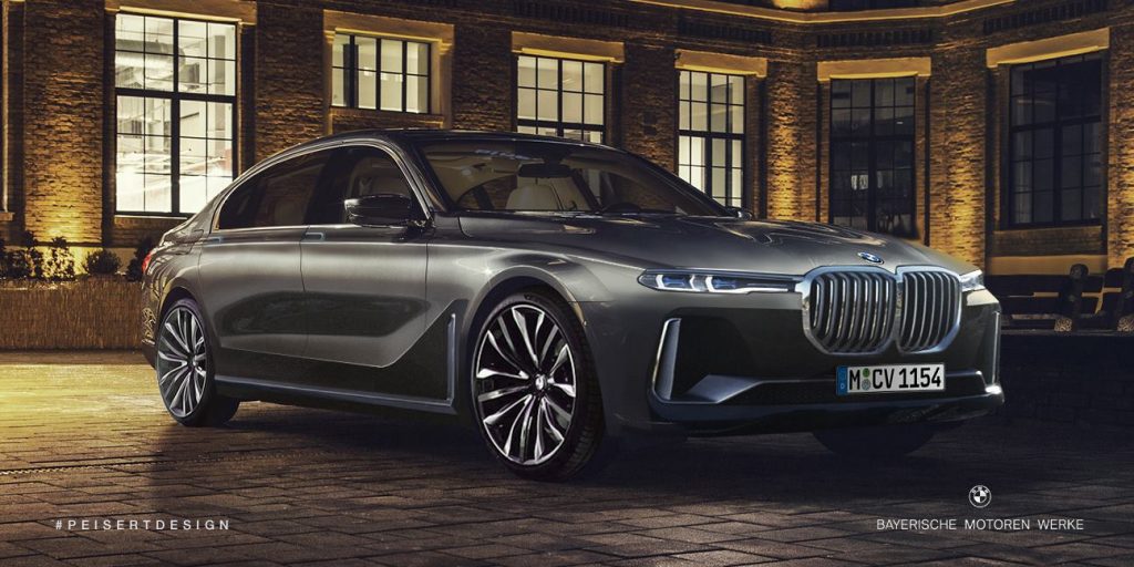 2022 BMW 7-Series Penned With X7 iPerformance Concept’s Styling | Carscoops