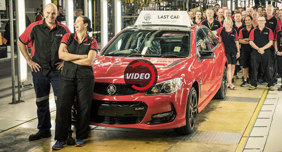  Holden Builds Its Final Model In Australia, Marks The End Of 69 Years Of Production