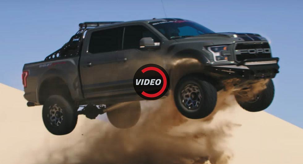  Shelby Raptor Baja Hits The Sand Dunes For Some Off-Road Action