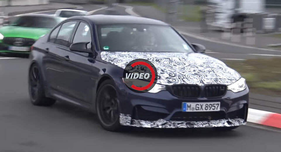  Hear What BMW’s 2018 M3 CS Sounds Like