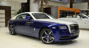 Blue And White Rolls-Royce Wraith Is Bespoke To Its Core | Carscoops