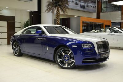 Blue And White Rolls-Royce Wraith Is Bespoke To Its Core | Carscoops