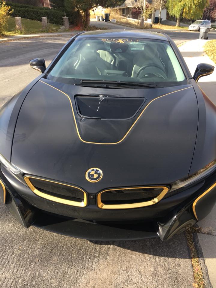 Someone Thrashed This Guy S New Bmw I8 Now He S Offering 10 000 To Help Catch Vandal Carscoops