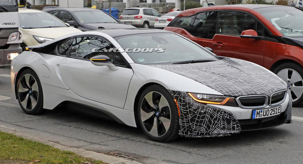  Spy Shooters Snap What Could Be The BMW i8 S Coupe