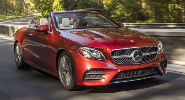 2018 Mercedes E-Class Convertible Lands In The U.S. From $66,300 ...