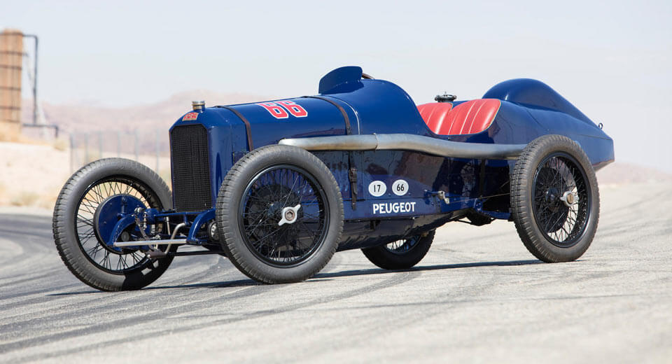  1914 Peugeot L45 Grand Prix Two-Seater Sells For $7.26 Million