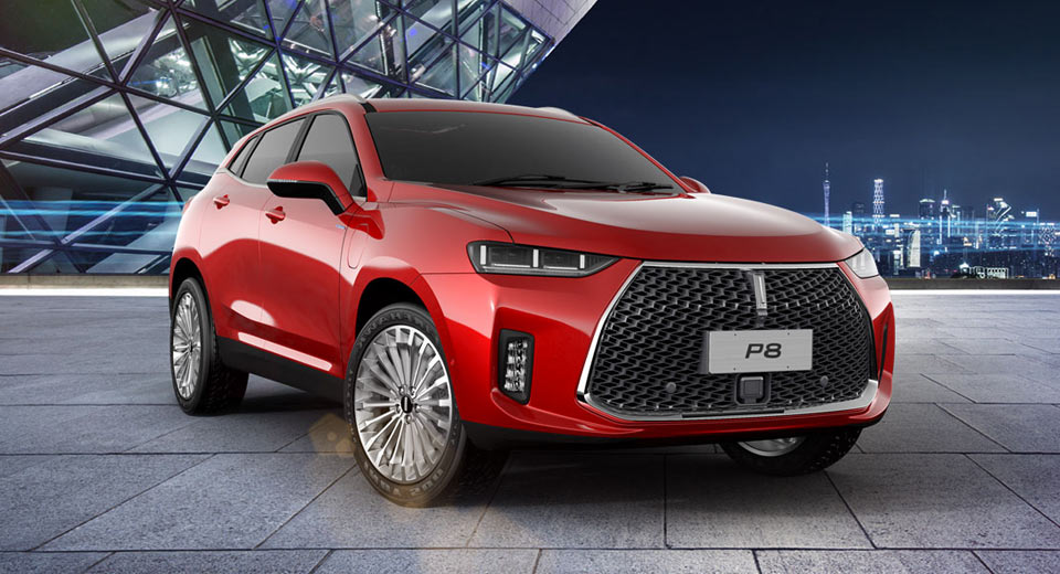  Wey P8 PHEV Unveiled At Guangzhou Auto Show