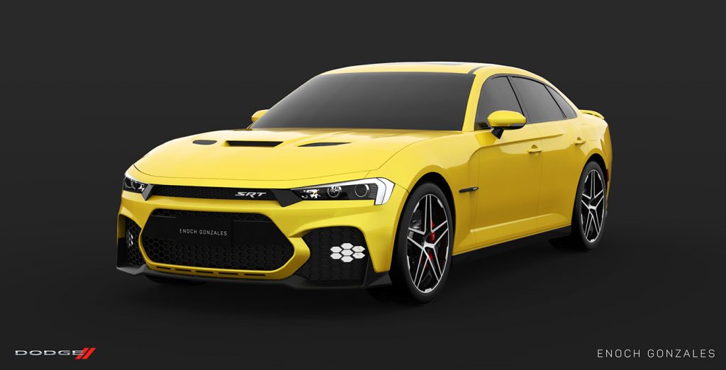 Here's A Take On The Facelifted 2019 Dodge Charger SRT Hellcat | Carscoops