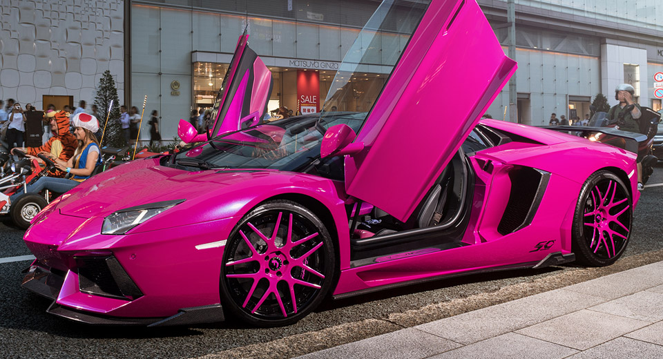 Hot pink car Idea