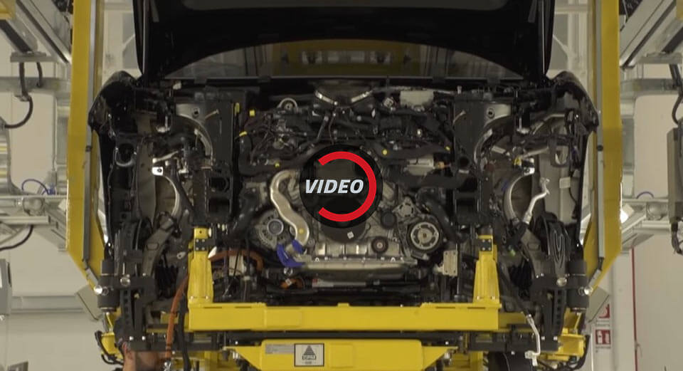 Lamborghini Urus Partially Reveals Its V8 Engine In New Teaser | Carscoops