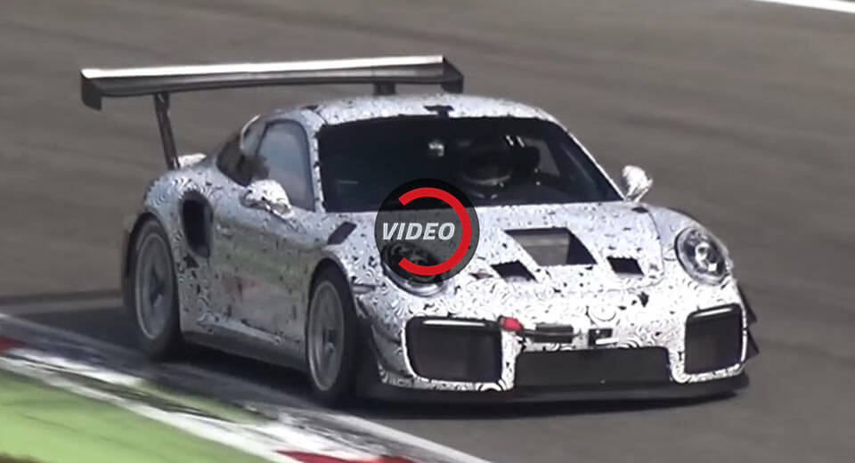  What’s Porsche Cooking With Mystery 911 GT2 RS Prototype?