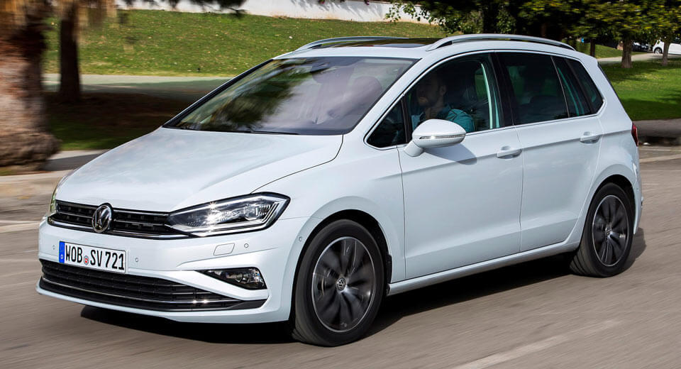 2018 VW Golf Sportsvan Arrives In The UK With New Face And