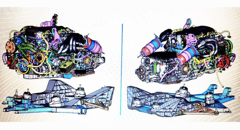  New CAD Drawings Appear To Show The Corvette C8 And Its Engine