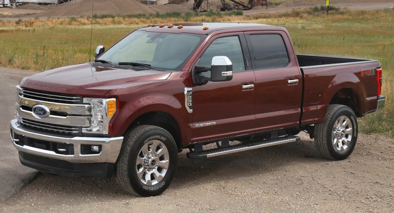 2018 Ford F-Series Super Duty Gains Upgraded Diesel Engine With 935 Lb ...