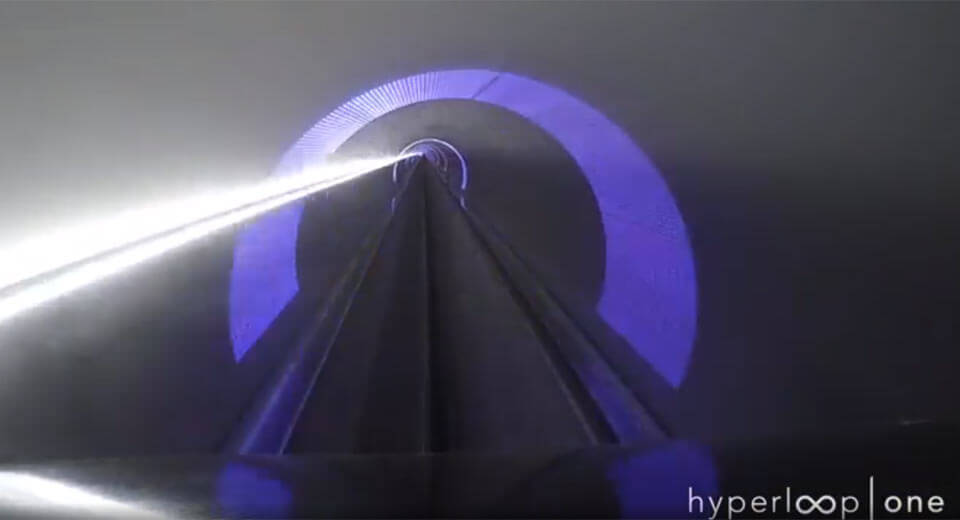  Virgin Hyperloop One Reaches Record 240 MPH During Testing