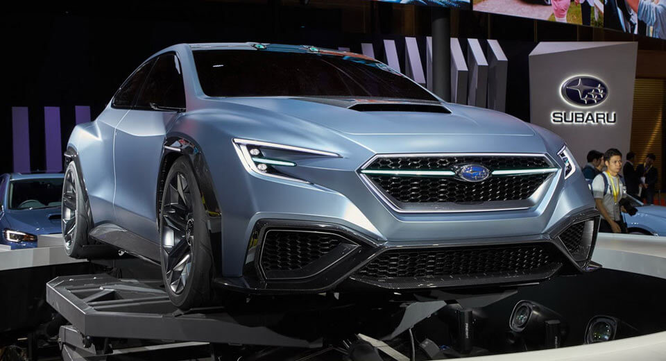  Subaru Says Next WRX Will Look Like Viziv Concept