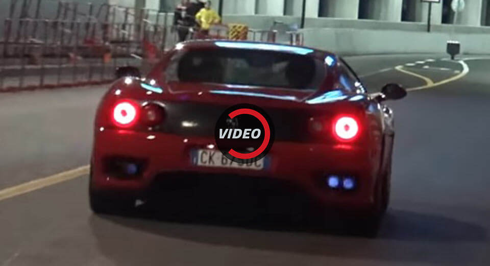  Ferrari 360 Owner Has A Blast Thrashing His Supercar In Monaco