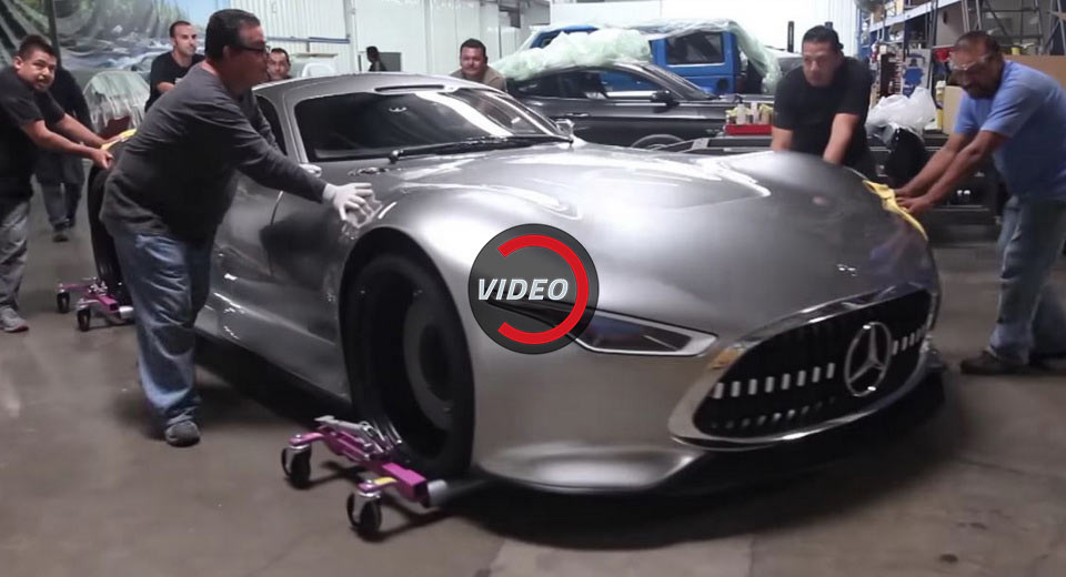 A Behind-The-Scenes Look At Batman's Mercedes Vision Gran Turismo |  Carscoops