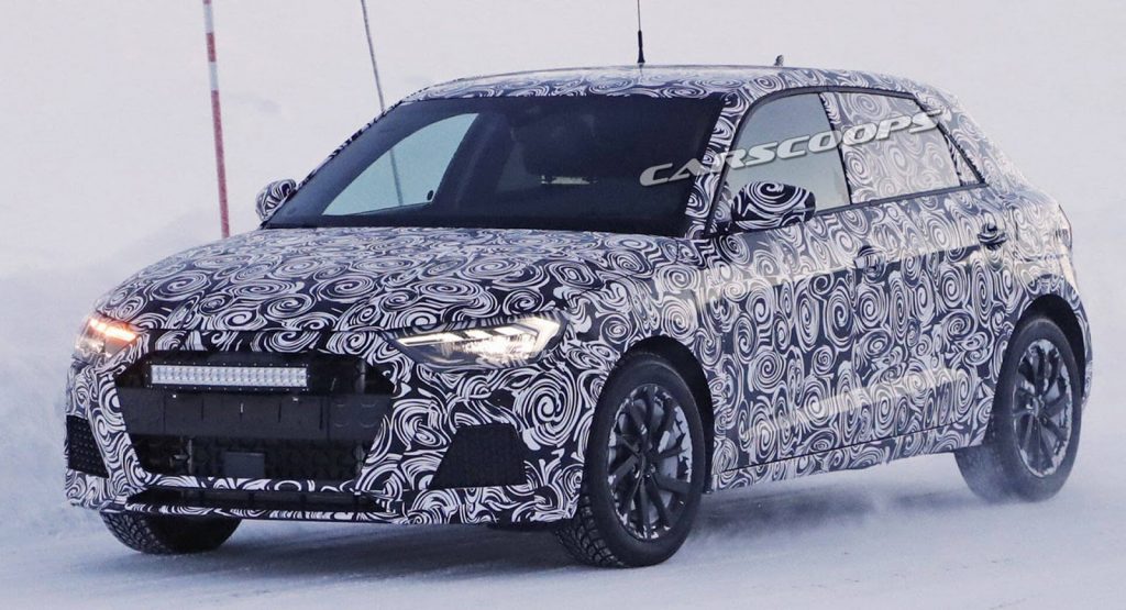  2019 Audi A1 Scooped Playing In The Snow